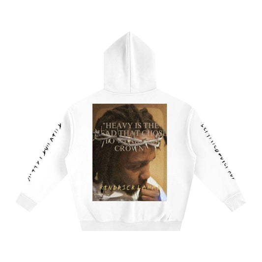 K-Dot Crown & 'They Not Like Us' Triple-Print Streetwear Hoodie