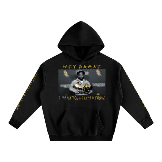 'Hey Drake' Kendrick Lamar Hip-Hop Rivalry Hoodie