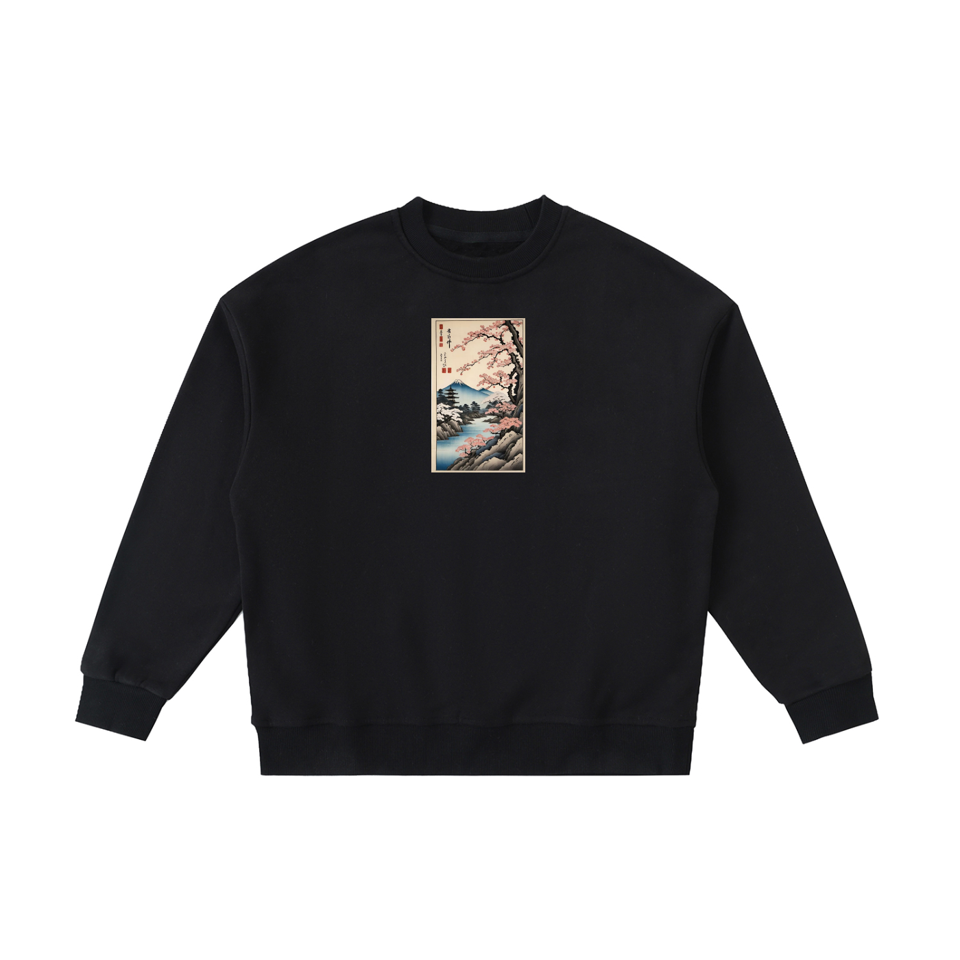 Tranquil River & Blossom Sweatshirt