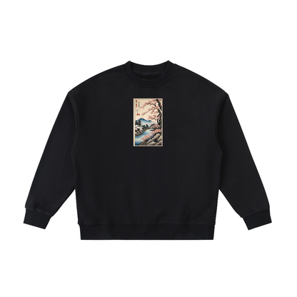 Tranquil River & Blossom Sweatshirt