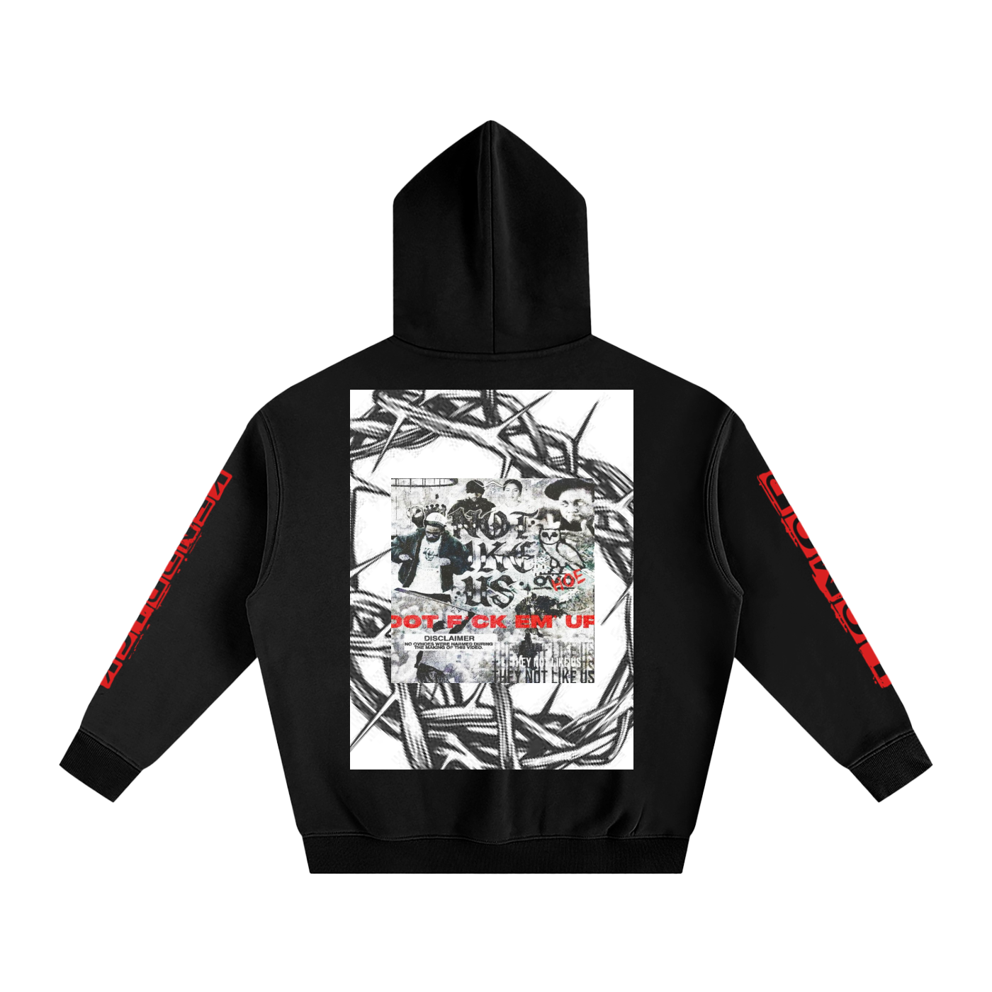"DO F*CK EM UP" Rap Battle Streetwear Hoodie