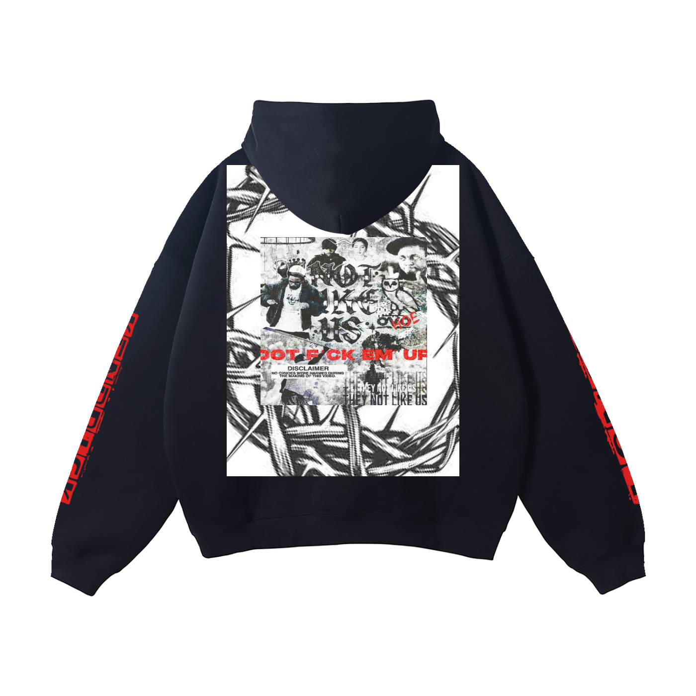 "DO F*CK EM UP" Rap Battle Streetwear Hoodie