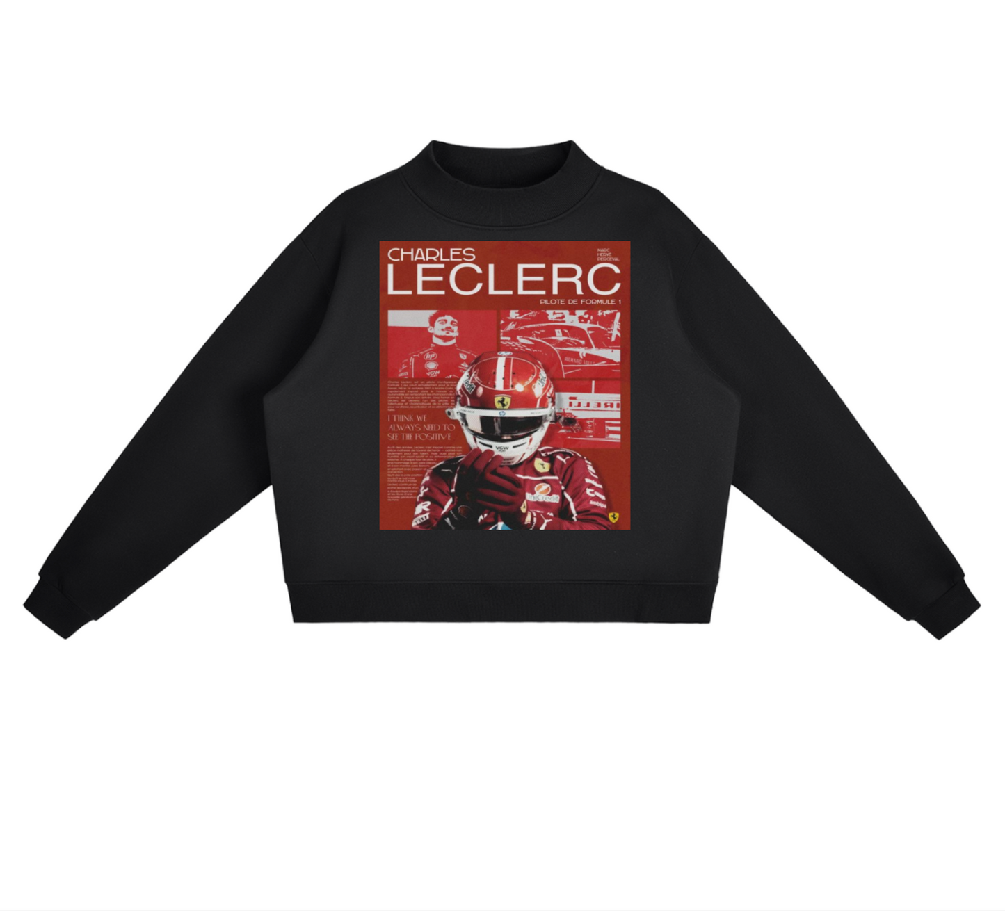 Scuderia Ferrari Race Day F1 Double-Sided Crewneck