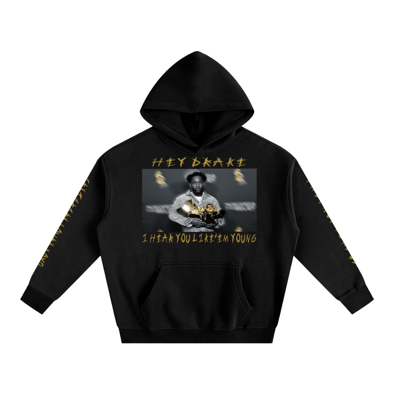 'Hey Drake' Kendrick Lamar Hip-Hop Rivalry Hoodie