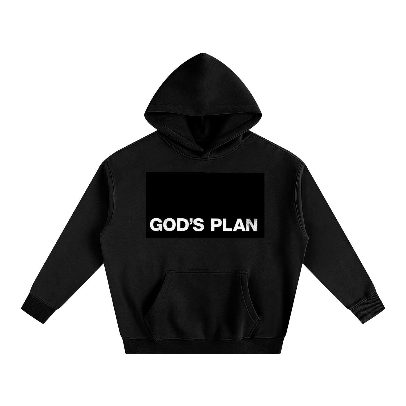 'God's Plan' Minimalist Hoodie