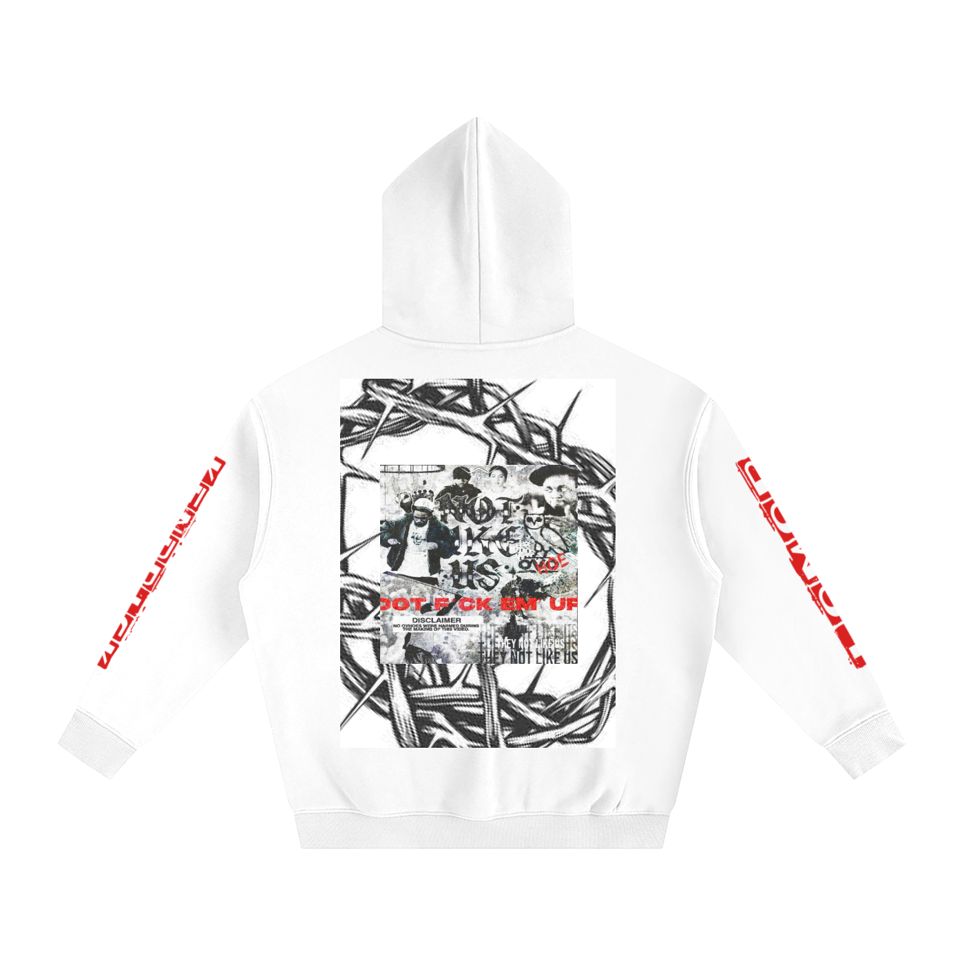 "DO F*CK EM UP" Rap Battle Streetwear Hoodie