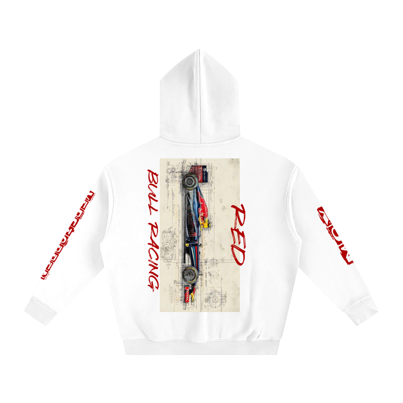 Red Bull Racing Blueprint Max Verstappen Hoodie